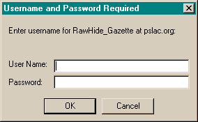 Password Window
